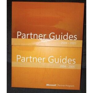 Microsoft Partner Guides 2004-2005 Complete Action Pack NEW! SQL OFFICE...
